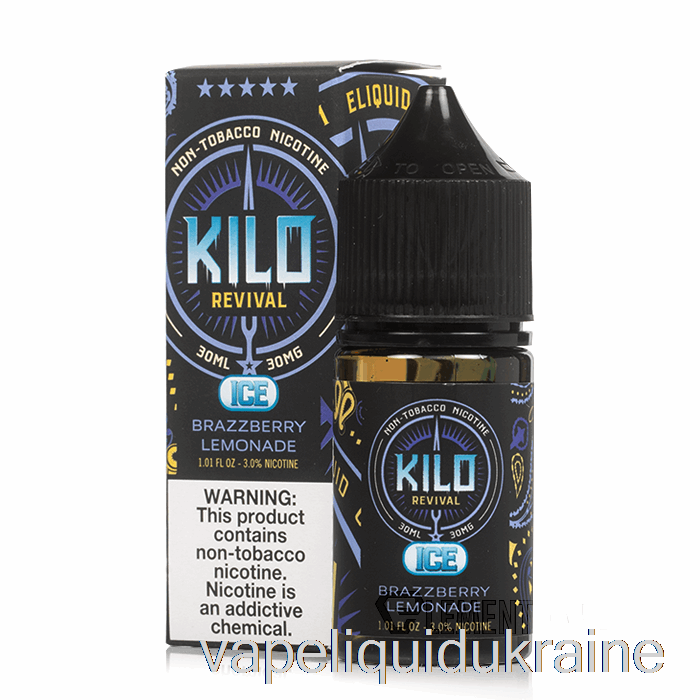 Vape Liquid Ukraine ICE Brazzberry Lemonade - KILO Revival Salts - 30mL 30mg